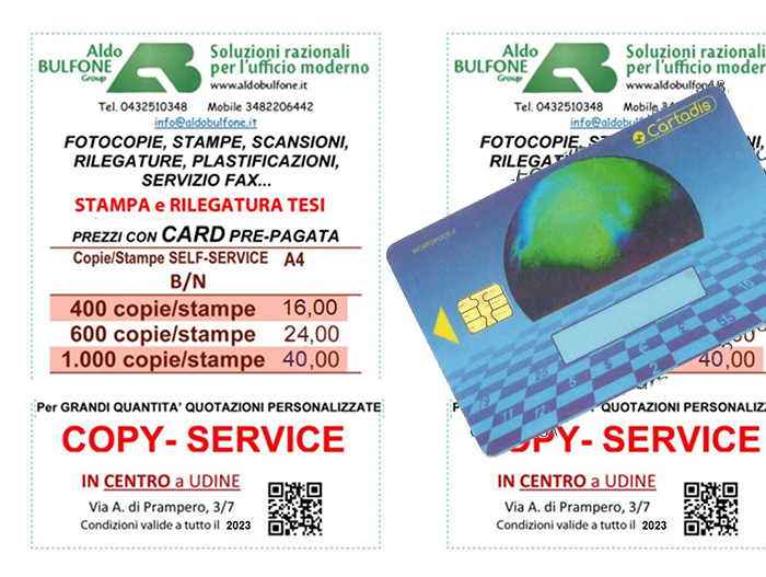 copy service udine aldo bulfone